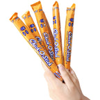 Chick-O-Stick 8" Jumbo Bars Pack of 5 | Crunchy Peanut Butter Coconut Candy