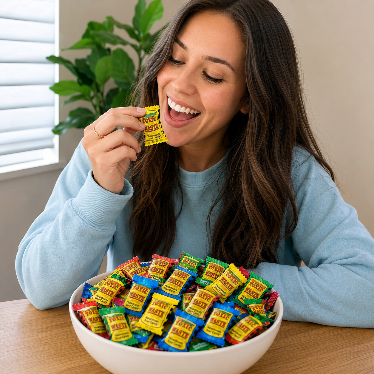 Toxic Waste Sour Candy | Wrapped Hard Candy Extreme Sour Candy (Select Your Size)
