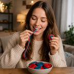 Licorice Wheel Candy | Dual Line Strawberry, Blue Raspberry & Dual-Flavor Licorice Wheels (Your Selection)