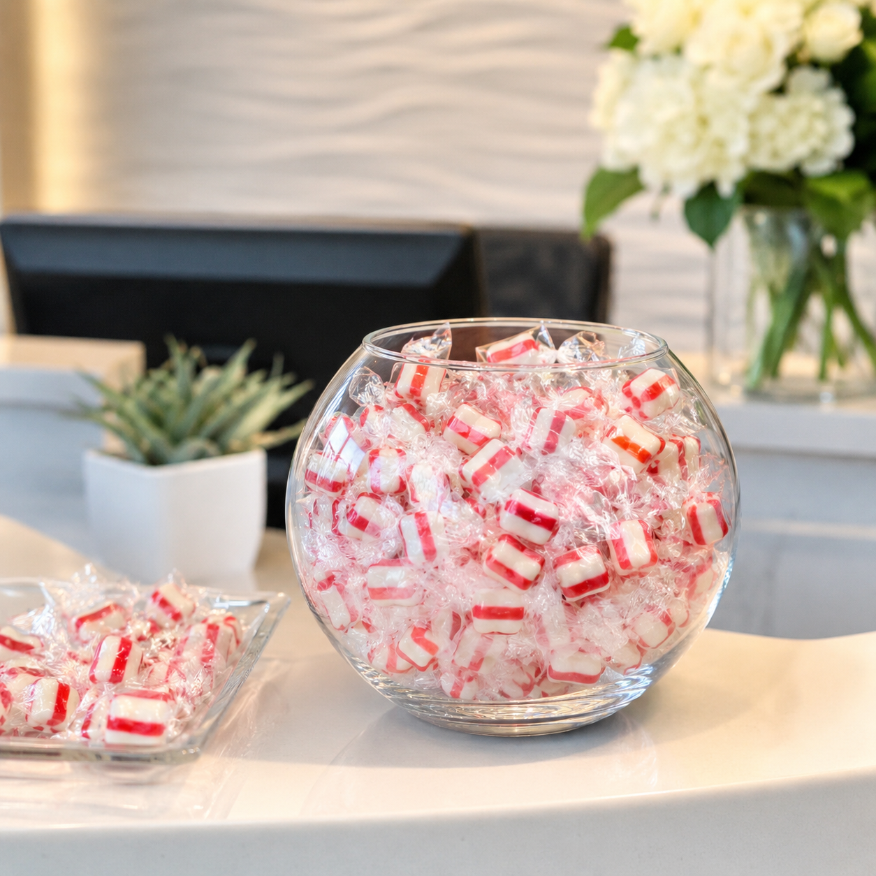 Peppermint Soft Puffs Candy |  Classic Mint Sweet Candy