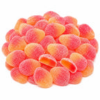 Haribo Gummy Peaches Watermelon Wedges Sweet Candy, Bag of Gummies | Bulk Candy