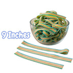Dorval 9 Inches Power Sour Belts Candy |  Gelatin-Free Sour Candy (Your Selection)