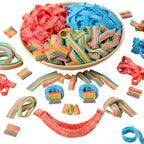 Dorval 9 Inches Power Sour Belts Candy |  Gelatin-Free Sour Candy (Your Selection)