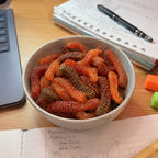 Gummy Worms Candy | Sweet, Sour or Chili Gummy Worms (Your Selection)
