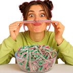 Dorval 9 Inches Power Sour Belts Candy |  Gelatin-Free Sour Candy (Your Selection)