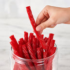 Jumbo 6 Inch Licorice Twists Candy | Pick Your Flavor | Soft Chewy Fruit Candy