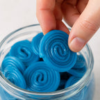 Licorice Wheel Candy | Dual Line Strawberry, Blue Raspberry & Dual-Flavor Licorice Wheels (Your Selection)