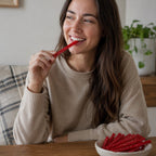 Jumbo 6 Inch Licorice Twists Candy | Pick Your Flavor | Soft Chewy Fruit Candy