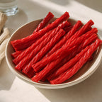Jumbo 6 Inch Licorice Twists Candy | Pick Your Flavor | Soft Chewy Fruit Candy