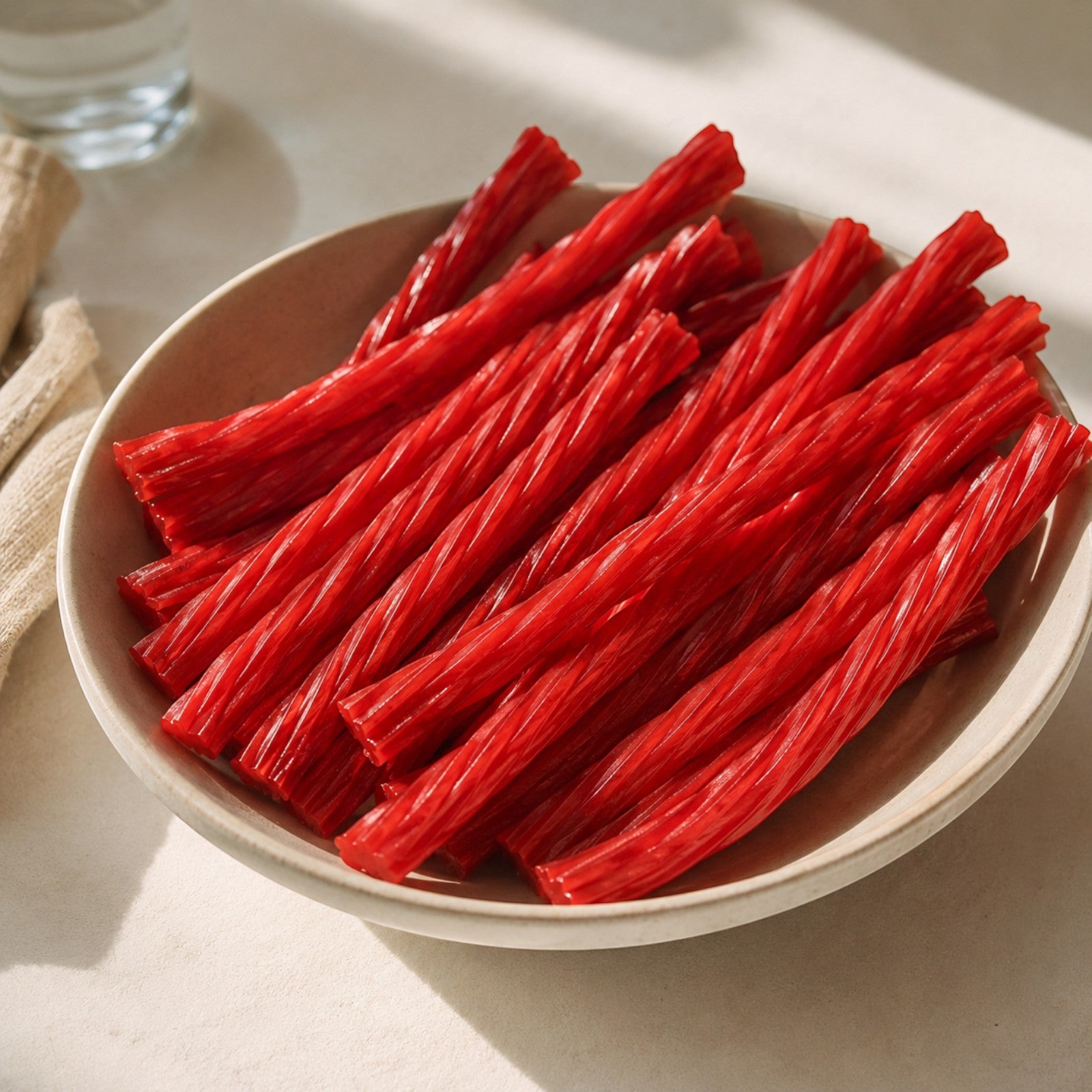 Jumbo 6 Inch Licorice Twists Candy | Pick Your Flavor | Soft Chewy Fruit Candy