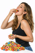 Rainbow Candy Mix 1 Pound | 6 Different Gummies & Sour Candy Mix, Bulk Candy