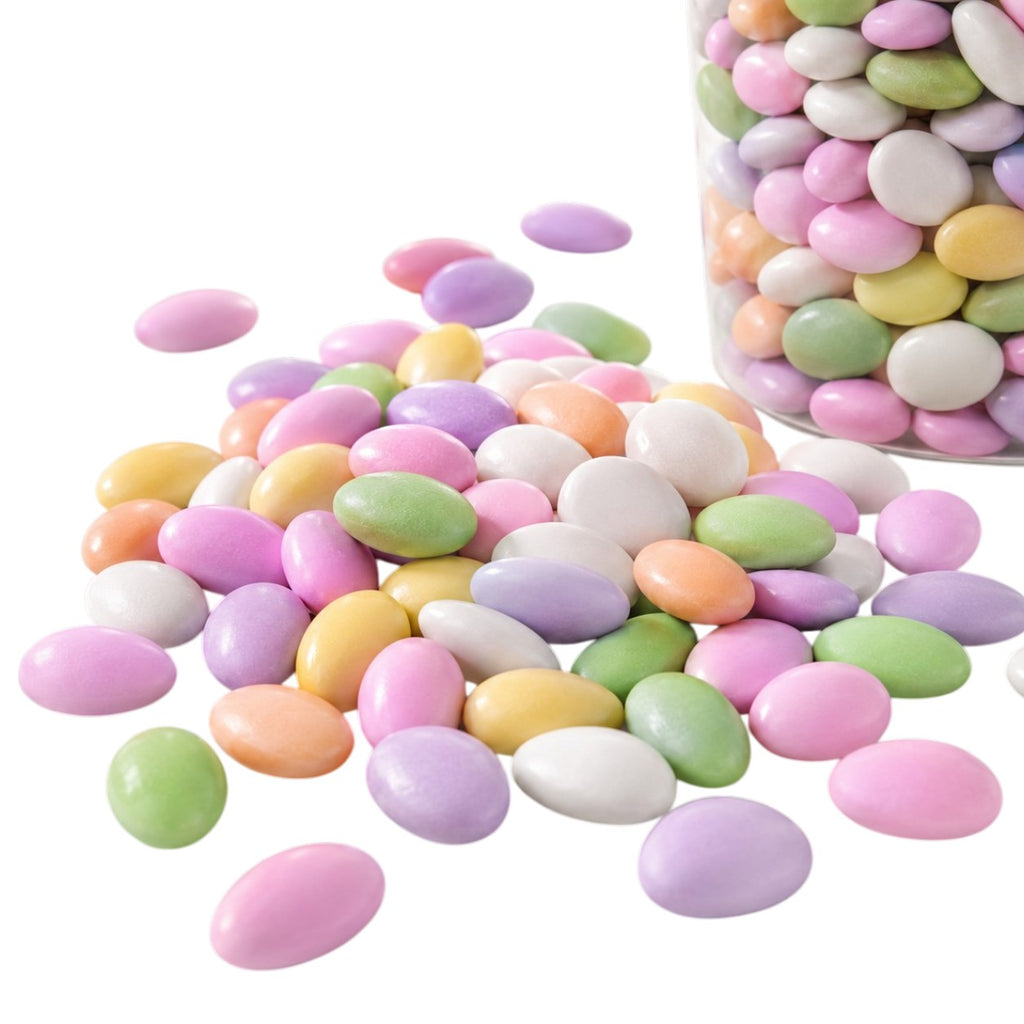 Jordan Almonds Candy | Wedding & Baby Shower Favors - Assorted or White - Your Selection - Bulk Candy
