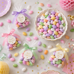 Jordan Almonds Candy | Wedding & Baby Shower Favors - Assorted or White - Your Selection - Bulk Candy