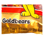 Haribo Giant Bag of Goldbears 5 LB | Large Gummy Bear Candy Bag