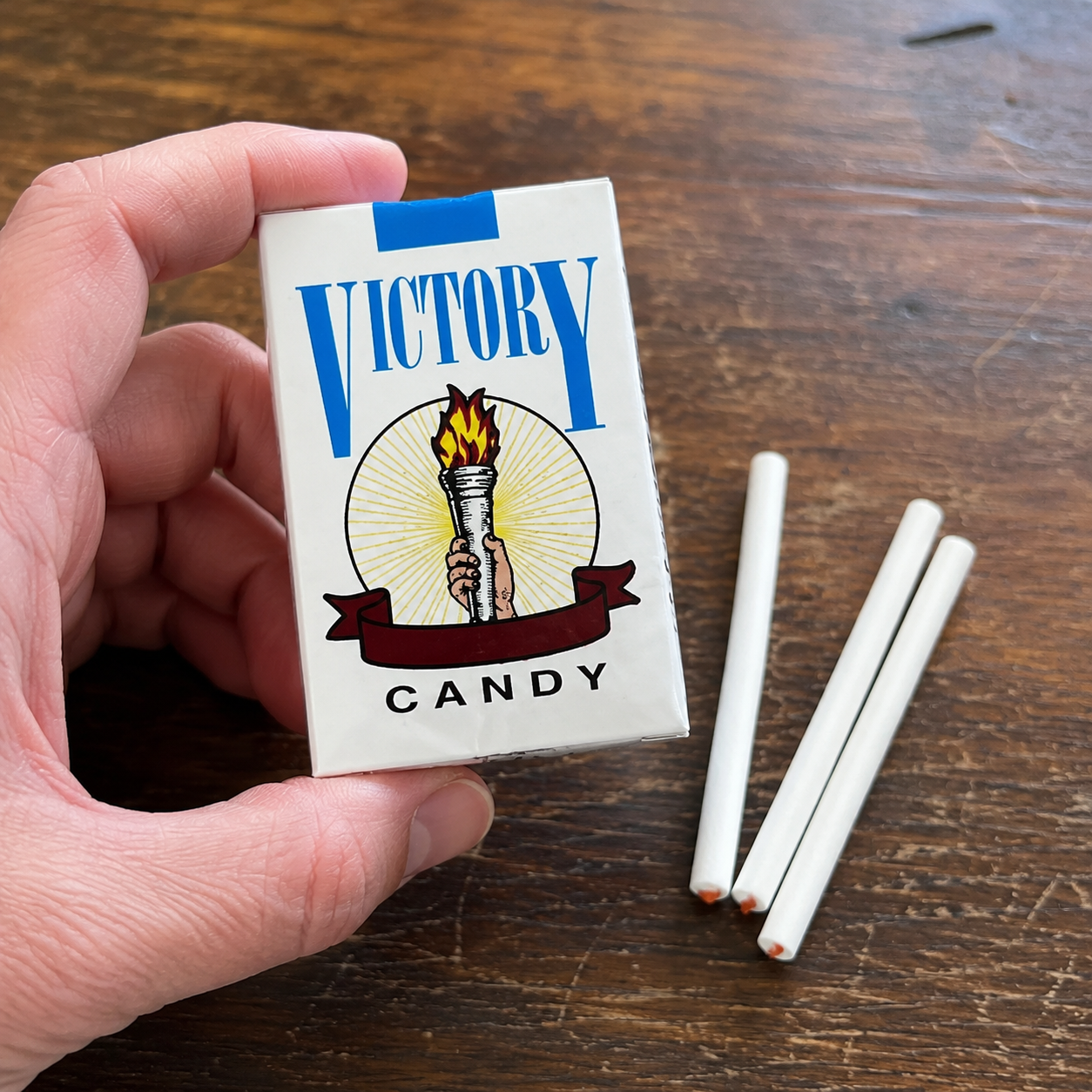 Magic Color Chalk Cigs Sticks Candy | Nostalgia Candy