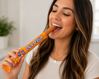Chick-O-Stick 8" Jumbo Bars Pack of 5 | Crunchy Peanut Butter Coconut Candy