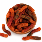 Gummy Worms Candy | Sweet, Sour or Chili Gummy Worms (Your Selection)