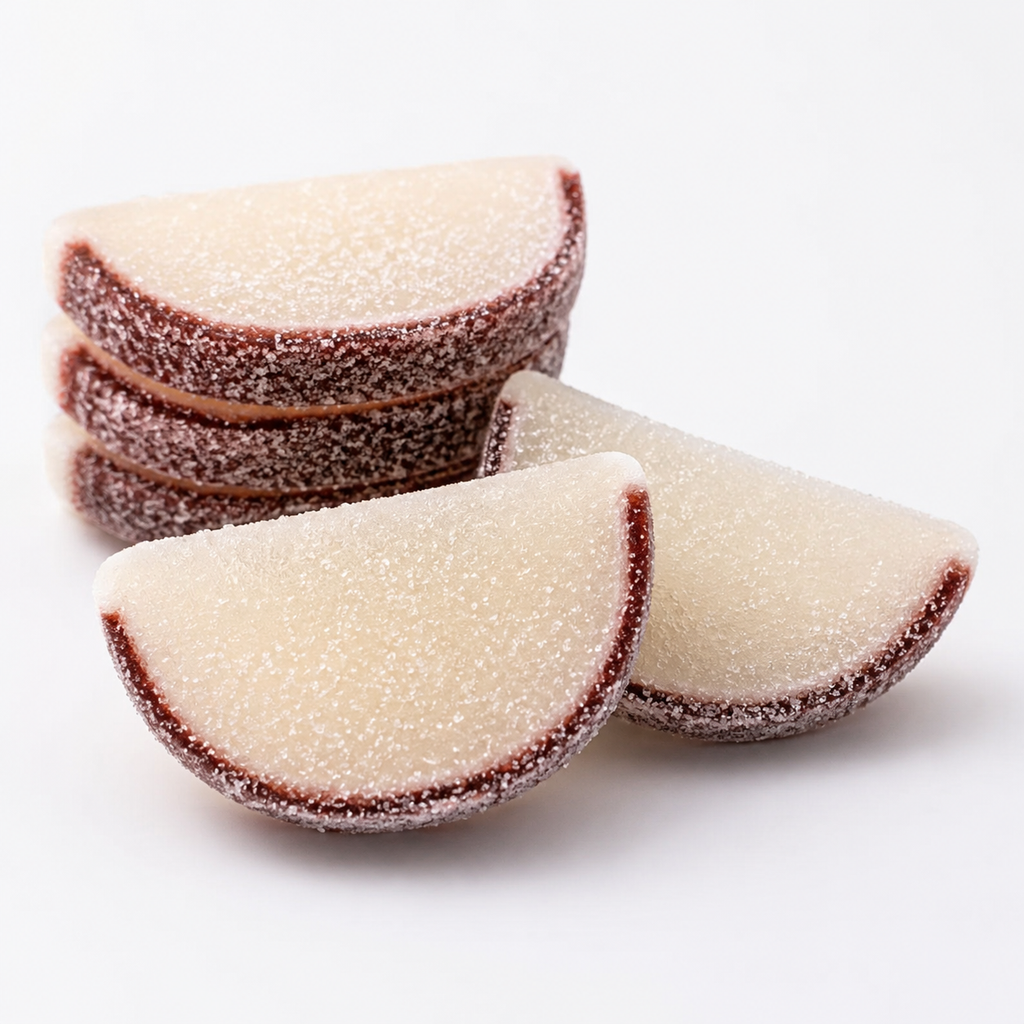 Gourmet Fruit Slices Candy | Large Sugar-Coated Fruit Candy | Choose Your Flavor