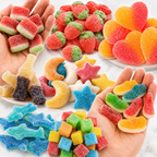 Build Your Own Crazy Forms Sour Gummy Mix - Novelty Candy | Sneakers, Bottles, Hearts (Your Selection)