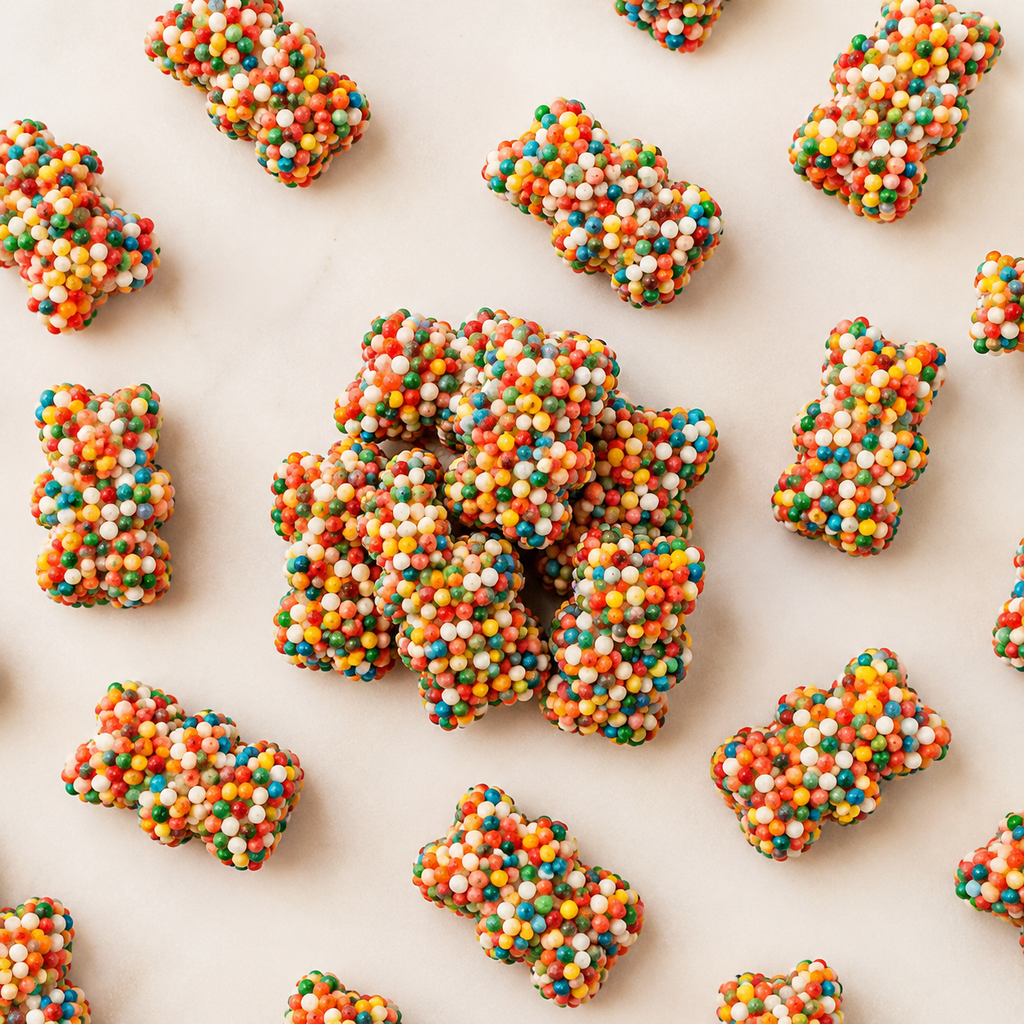 Crunchy Gummy Bears Gummy Candy | Bag of Gummies | Bulk Candy