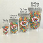Rainbow Cubes Sour Gummy Candy | Bag of Gummies | Bulk Candy