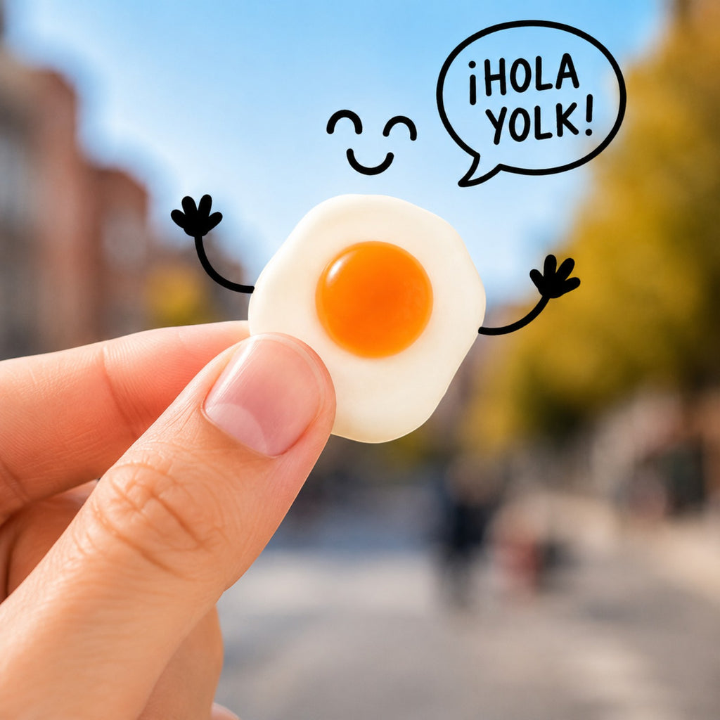 Fried Eggs Gummy Candy, Bag of Gummies | Bulk Candy