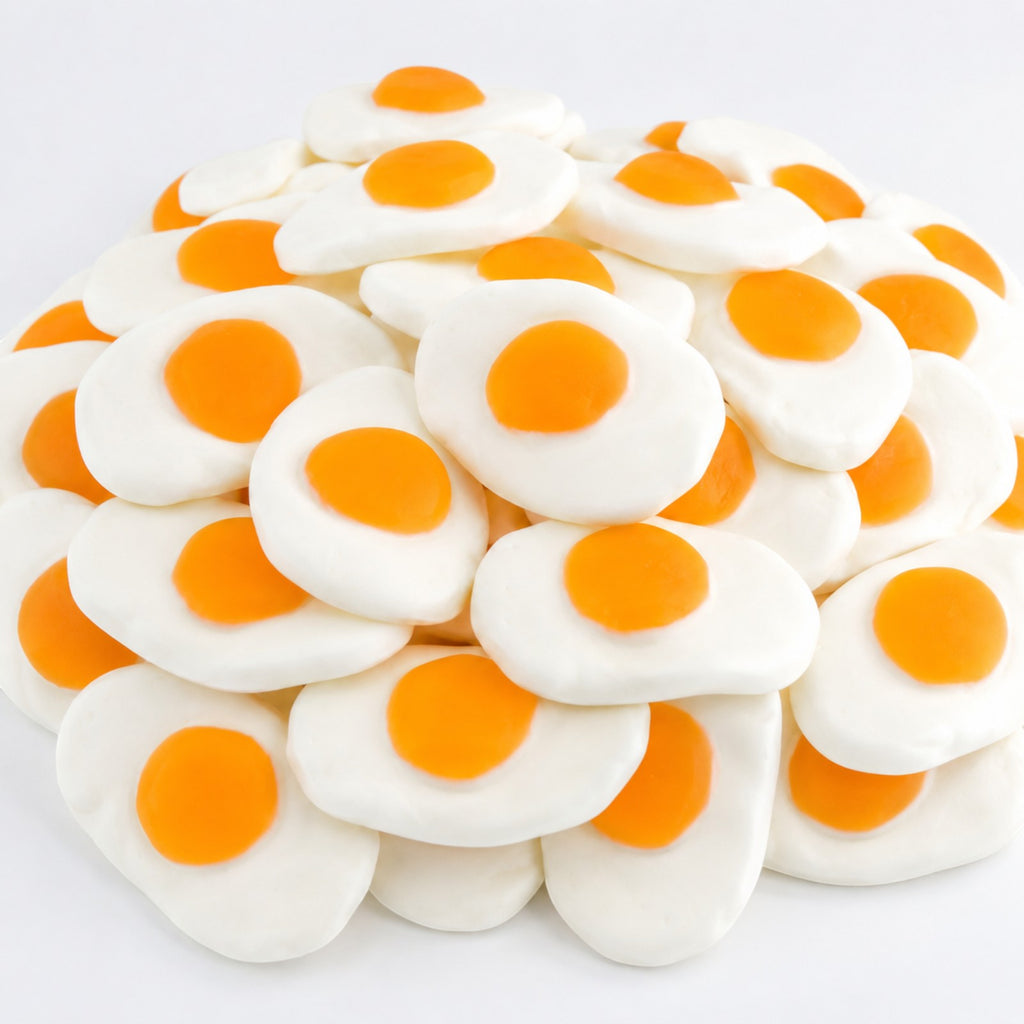 Fried Eggs Gummy Candy, Bag of Gummies | Bulk Candy