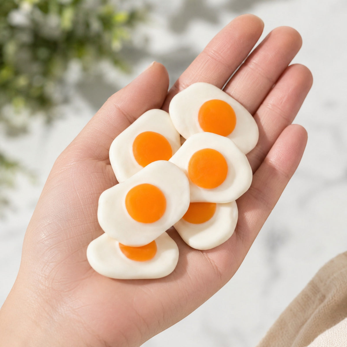 Fried Eggs Gummy Candy, Bag of Gummies | Bulk Candy