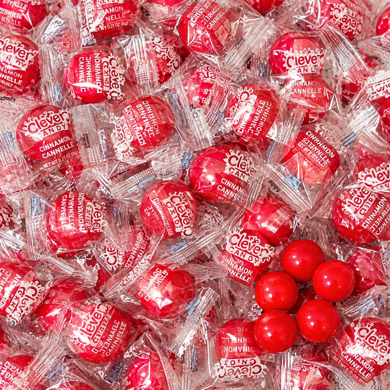 Cinnamon Jawbreakers Fireball Candy - Individual Wrapped | Sizzling Cinnamon Candy - Bulk candy