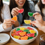 Gourmet Fruit Slices Candy | Large Sugar-Coated Fruit Candy | Choose Your Flavor
