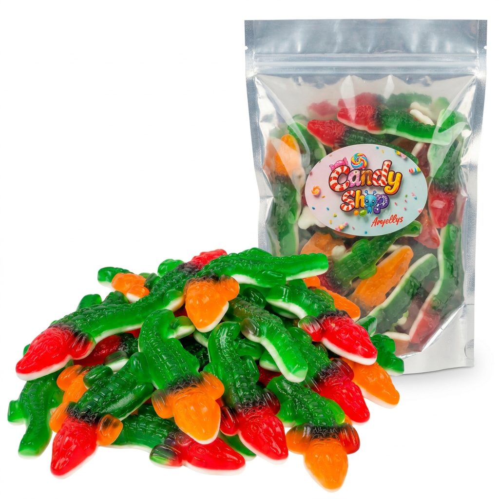 Alligator 6" Gummy Candy, Bag of Gummies | Bulk Candy