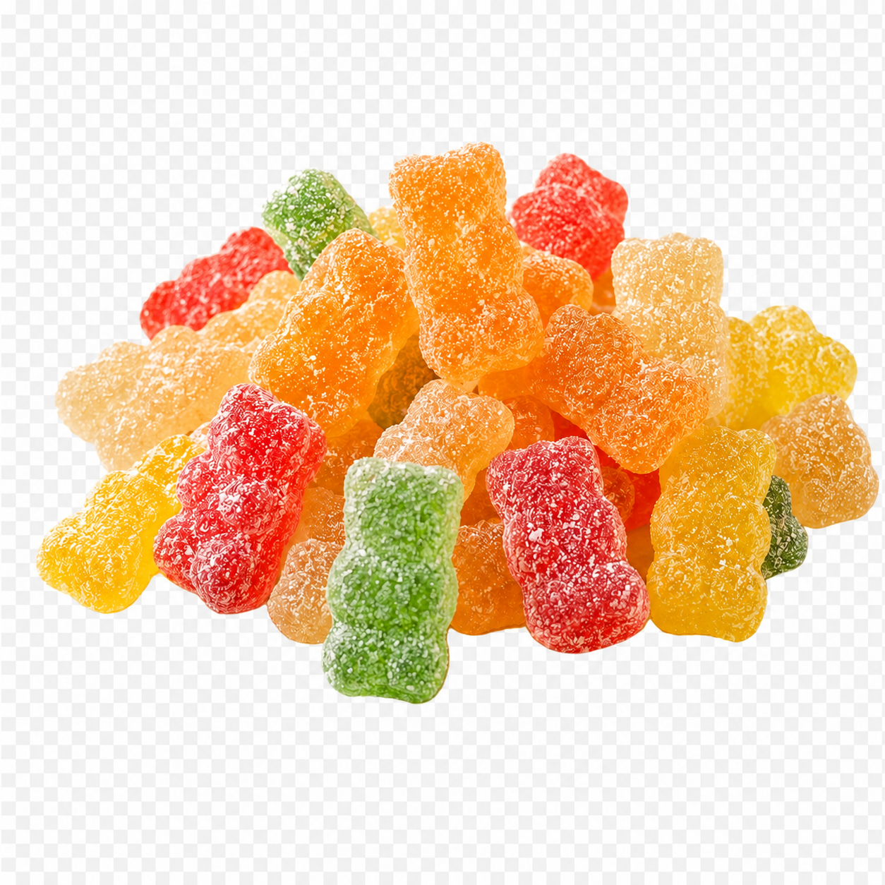 Gummy Bears Candy | Sweet Crunchy or Sour Gummy Bears(Your Selection)
