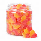 Peachy Hearts Sour Gummy Candy | Bag of Gummies | Bulk Candy