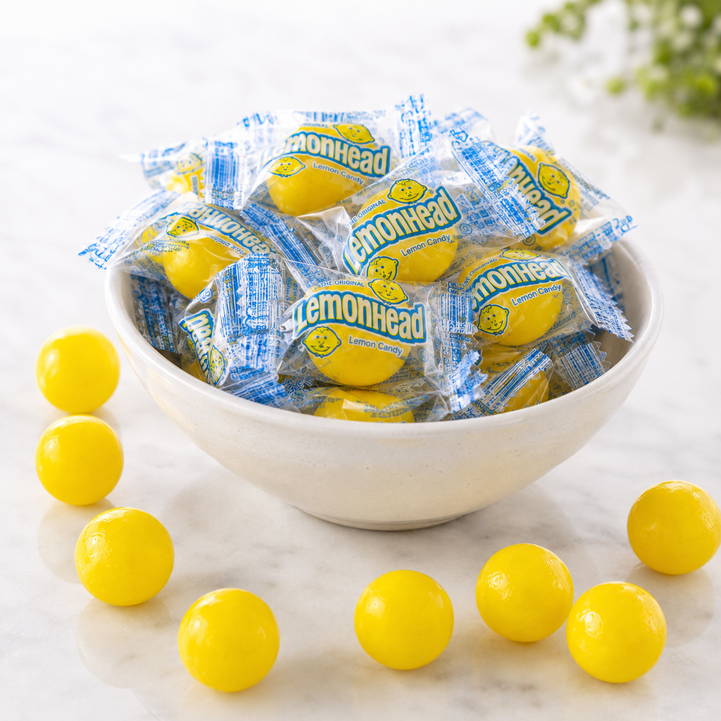 Lemonheads Wrapped Candy | Classic Lemon Candy, Bulk Candy- (Your Selection)