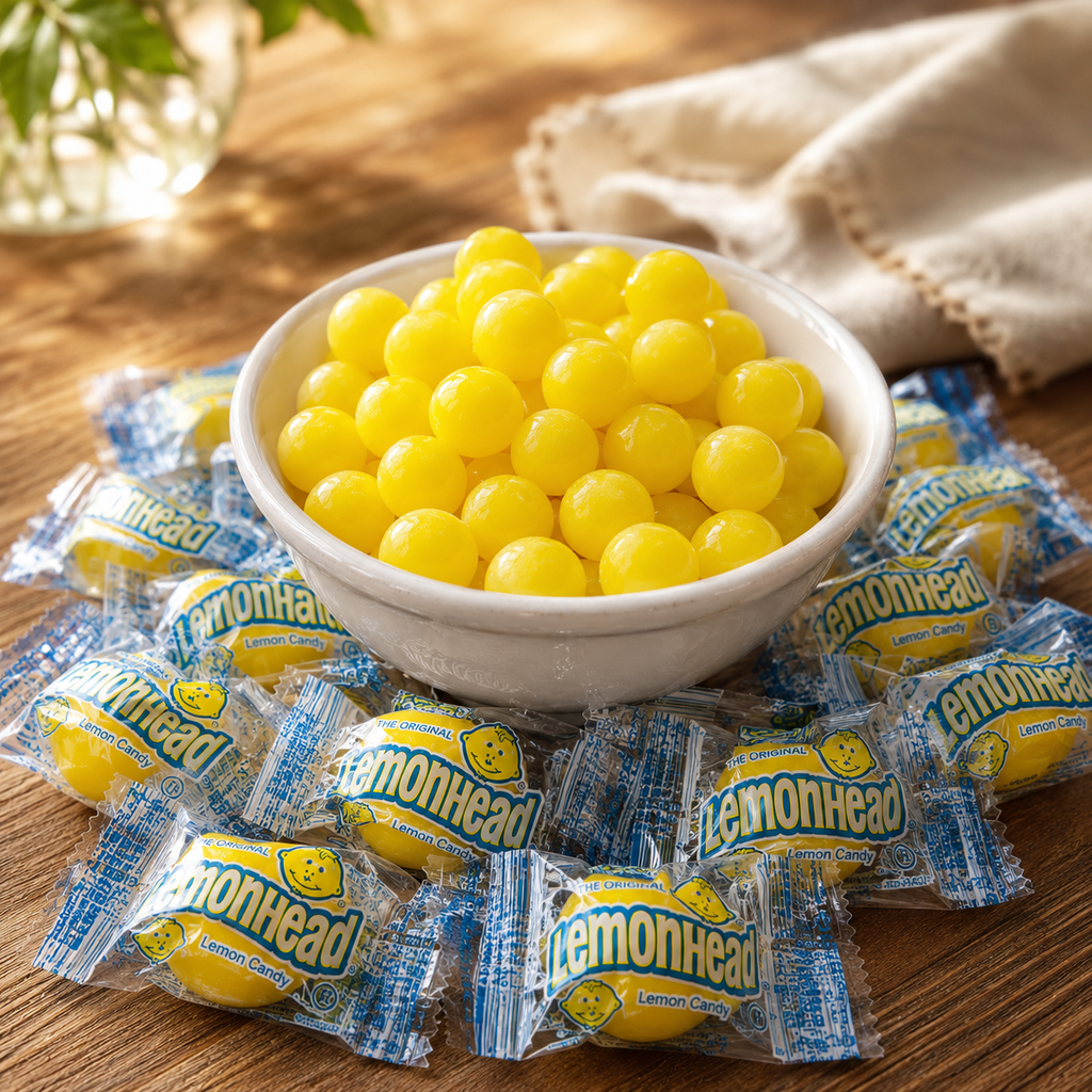 Lemonheads Wrapped Candy | Classic Lemon Candy, Bulk Candy- (Your Selection)
