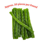 Jumbo 6 Inch Licorice Twists Candy | Pick Your Flavor | Soft Chewy Fruit Candy