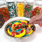 Mega Gummy Mix 1 Pound | (Not Sour) 7 Different Assorted Sweet Candy, Bulk Candy