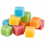 Rainbow Cubes Sour Gummy Candy | Bag of Gummies | Bulk Candy
