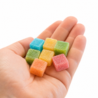 Rainbow Cubes Sour Gummy Candy | Bag of Gummies | Bulk Candy