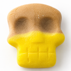 Banana Toffee Swedish Style Skull Gummy Candy | Bag of Gummies | Bulk Candy