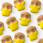 Banana Toffee Swedish Style Skull Gummy Candy | Bag of Gummies | Bulk Candy