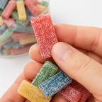Sour Assorted Bites Candy | Chewy Licorice Style | Bulk Candy