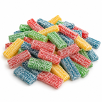 Sour Assorted Bites Candy | Chewy Licorice Style | Bulk Candy