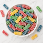 Sour Assorted Bites Candy | Chewy Licorice Style | Bulk Candy