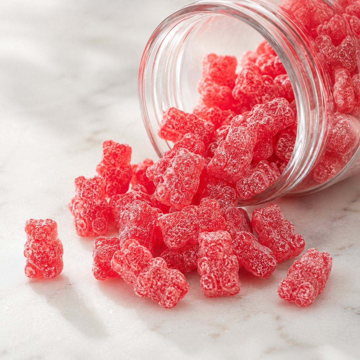 Gummy Bears Candy | Sweet Crunchy or Sour Gummy Bears(Your Selection)
