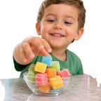 Rainbow Cubes Sour Gummy Candy | Bag of Gummies | Bulk Candy