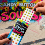 Sour Candy Buttons | Nostalgia Sour Dots -Watermelon, Sour Apple and Blue Raspberry