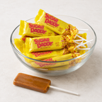 Sugar Daddy Candy Pop 1.7 oz | Classic Caramel Lollipop Nostalgia Candy