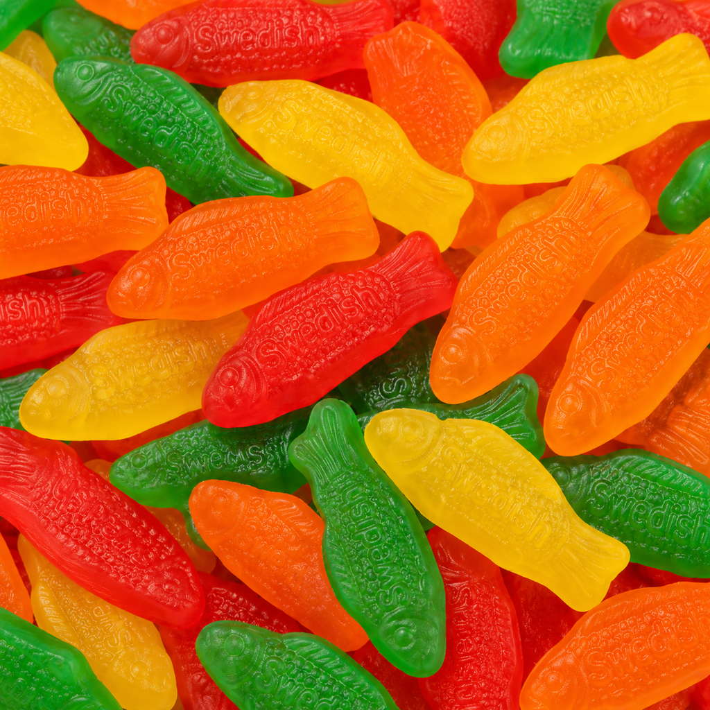 Swedish Fish Gummy Candy Assorted Flavors | Bag of Gummies | Bulk Candy