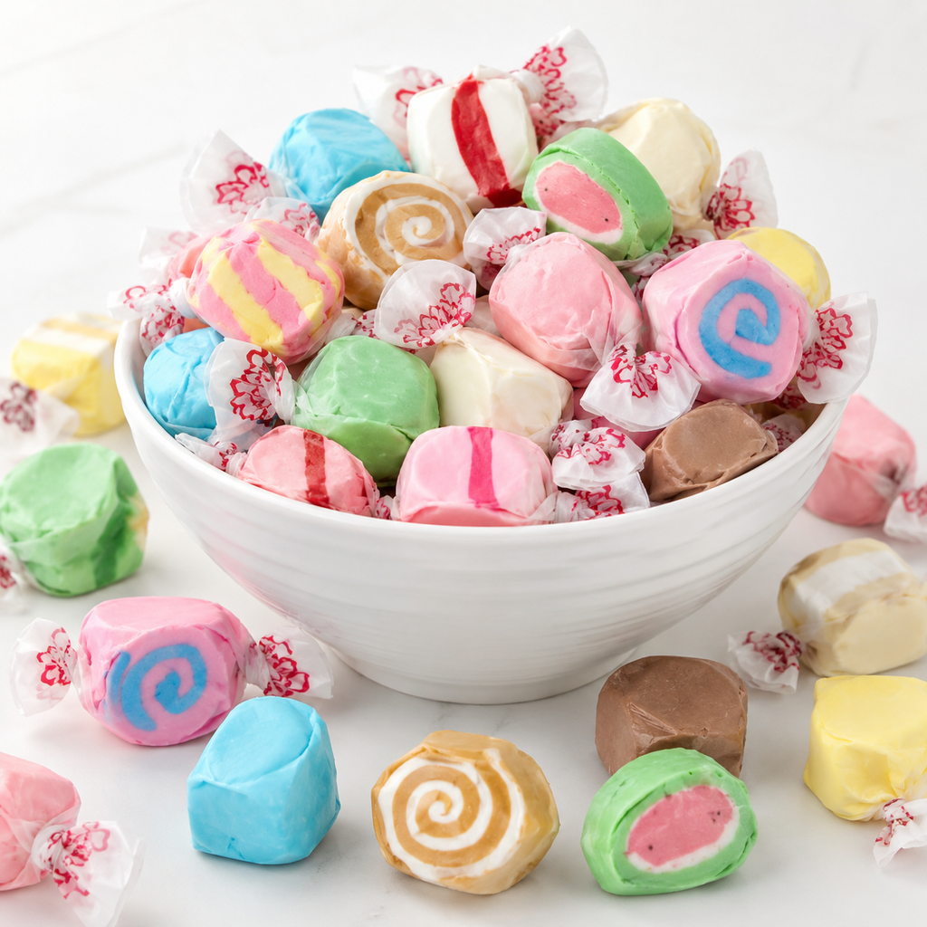 Salt Water Taffy Candy | Salt Water Taffy Flavors & Soft Chewy Taffy (Your Selection)